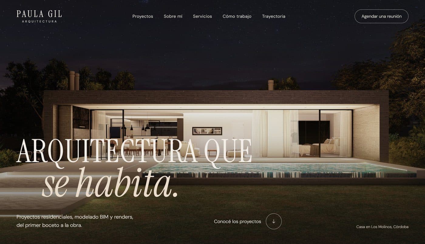 Web de Paula Gil Arquitectura